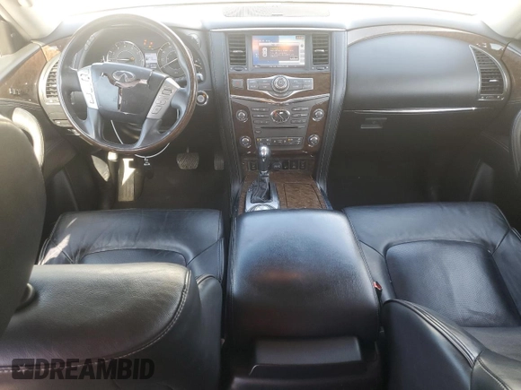 2015 Infiniti QX80 с VIN JN8AZ2NCXF9370793, выставлен на аукционе Copart как лот 49461745 с пробегом 148 169 миль миль и Списание • Salvage title. История ставок и продаж доступна на DreamBid. Изображение 8.