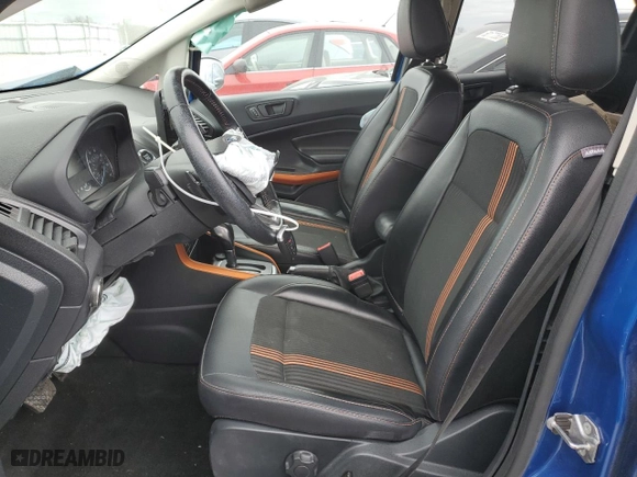 2018 Ford EcoSport SES with VIN MAJ6P1CL5JC222427, listed as a Copart auction lot 47566025 with 59,276 mi miles and Salvage Title. Bid and sale history available at carsss.com. Image 7.