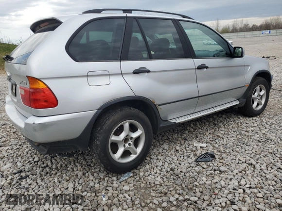 2002 BMW X5 3.0i with VIN 5UXFA535X2LP28470, listed as a Copart auction lot 54247035 with 0 mi miles and Clean Title. Bid and sale history available at carsss.com. Image 3.