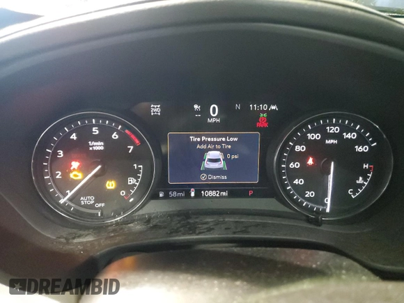 2023 Cadillac XT4 AWD Premium Luxury z VIN 1GYFZDR4XPF109449, wystawiony jako Copart lot #46712405 z przebiegiem 10 882 mil mil oraz Czysty tytuł • Clean title. Historia ofert i sprzedaży dostępna na DreamBid. Obrazek 9.