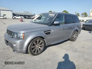 2012 Land Rover Range Rover Sport HSE with VIN SALSF2D46CA743317, listed as a Copart auction lot 58971994 with 112,620 mi miles and Salvage Title. Bid and sale history available at carsss.com. Image 1.