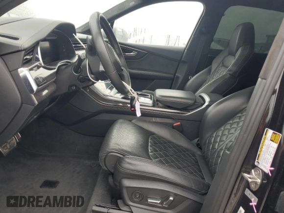 2020 Audi SQ7 z VIN WA1VWAF74LD012965, wystawiony jako Copart lot #64634414 z przebiegiem 67 166 mil mil oraz Szkoda całkowita • Salvage title. Historia ofert i sprzedaży dostępna na DreamBid. Obrazek 7.