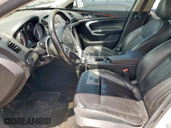 2013 Buick Regal Premium 1 with VIN 2G4GS5ER7D9226539, listed as a Copart auction lot 55990575 with 133,553 mi miles and Clean Title. Bid and sale history available at DreamBid. Image 7.