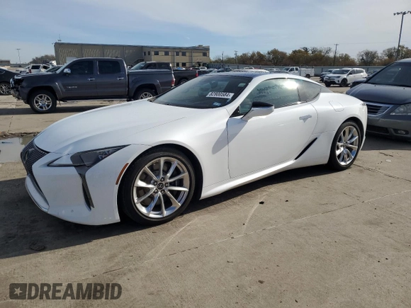 2018 Lexus LC 500h z VIN JTHHP5AY9JA002310, wystawiony jako Copart lot #82800584 z przebiegiem 41 062 mil mil oraz Szkoda całkowita • Salvage title. Historia ofert i sprzedaży dostępna na DreamBid. Obrazek 1.