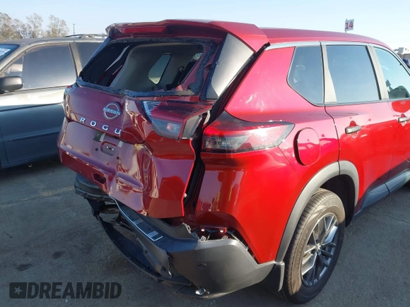 2023 Nissan Rogue S with VIN 5N1BT3AA6PC781815, listed as a IAAI auction lot 41459506 with 37,076 mi miles and . Bid and sale history available at carsss.com. Image 19.