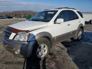 2006 Kia Sorento LX with VIN KNDJD733065602383, listed as a Copart auction lot 42616355 with 90,471 mi miles and Clean Title. Bid and sale history available at carsss.com. Image 1.