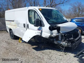 2015 Ram ProMaster Cargo Van with VIN 3C6TRVAG6FE506337, listed as a IAAI auction lot 41806270 with 187,265 mi miles. Bid and sale history available at carsss.com. Image 1.