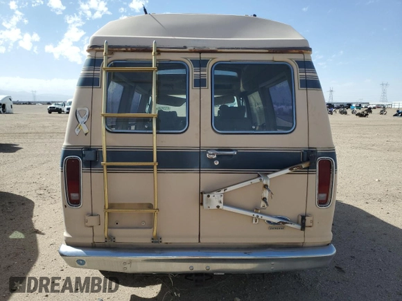 1986 Ford Econoline Cargo with VIN 1FDDE14N6GHB87105, listed as a Copart auction lot 47234585 with 41,020 mi miles and Clean Title. Bid and sale history available at DreamBid. Image 6.