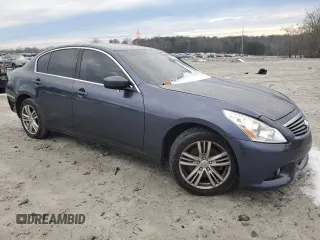 2012 Infiniti G25 x with VIN JN1DV6AR2CM731497, listed as a Copart auction lot 88252115 with 176,210 mi miles and Salvage Title. Bid and sale history available at DreamBid. Image 4.