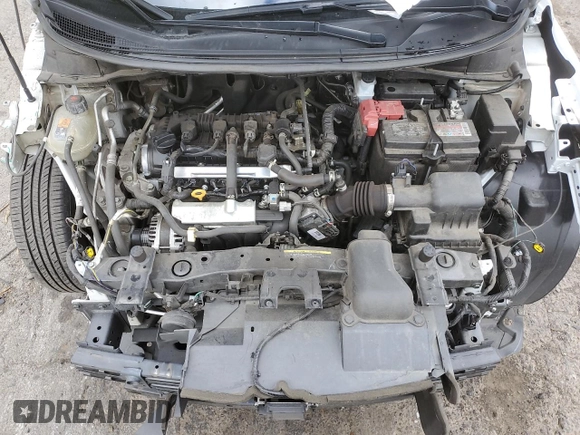 2023 Nissan Versa S with VIN 3N1CN8DV3PL834024, listed as a Copart auction lot 56683345 with 87,658 mi miles and Salvage title. Bid and sale history available at DreamBid. Image 11.