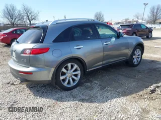 2004 Infiniti FX with VIN JNRBS08W94X404200, listed as a IAAI auction lot 41780095 with 148,802 mi miles. Bid and sale history available at carsss.com. Image 4.