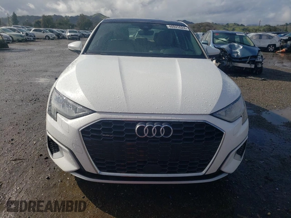 2022 Audi A3 Premium with VIN WAUGUDGY0NA061028, listed as a Copart auction lot 40925524 with 14,771 mi miles. Bid and sale history available at carsss.com. Image 5.
