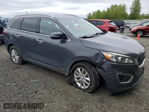 2018 Kia Sorento LX with VIN 5XYPGDA55JG365362, listed as a Copart auction lot 54647945 with 110,487 mi miles and Salvage Title. Bid and sale history available at carsss.com. Image 4.