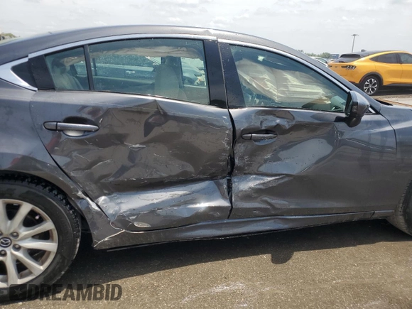2015 Mazda 6 i Sport with VIN JM1GJ1U59F1219422, listed as a Copart auction lot 54201285 with 202,686 mi miles and Salvage Title. Bid and sale history available at DreamBid. Image 10.
