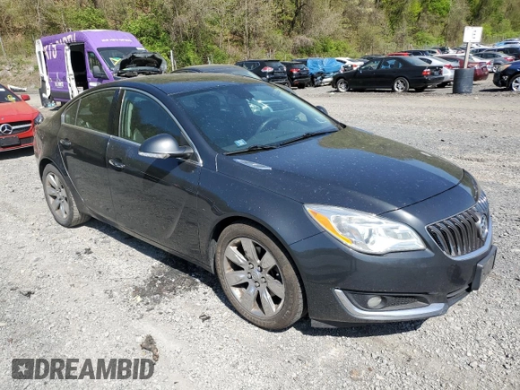 2014 Buick Regal Premium I with VIN 2G4GN5EX7E9263999, listed as a Copart auction lot 54974235 with 172,590 mi miles and Clean Title. Bid and sale history available at carsss.com. Image 5.