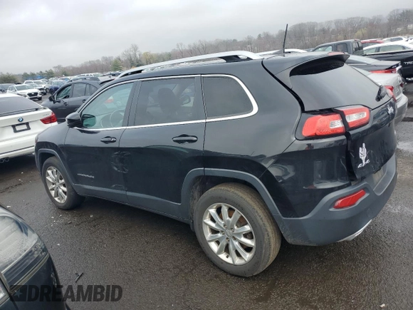 2017 Jeep Cherokee Limited with VIN 1C4PJMDS5HW668612, listed as a Copart auction lot 50695465 with 71,715 mi miles and Salvage Title. Bid and sale history available at DreamBid. Image 2.