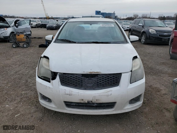 2010 Nissan Sentra 2.0 S with VIN 3N1AB6AP8AL687555, listed as a Copart auction lot 44342035 with 184,002 mi miles and Salvage Title. Bid and sale history available at carsss.com. Image 5.