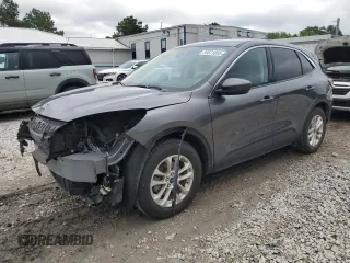2020 Ford Escape SE with VIN 1FMCU0G61LUB38523, listed as a Copart auction lot 59571855 with 57,053 mi miles and Salvage title. Bid and sale history available at DreamBid. Image 1.