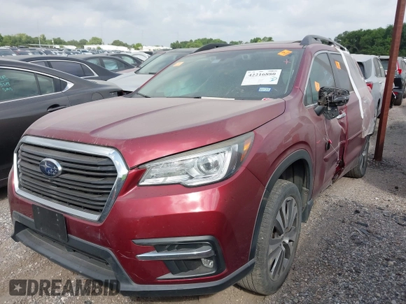 2019 Subaru Ascent Touring с VIN 4S4WMARDXK3414006, выставлен на аукционе IAAI как лот 42216880 с пробегом Не указан миль и . История ставок и продаж доступна на DreamBid. Изображение 2.