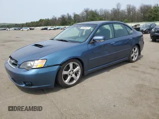 2005 Subaru Legacy GT with VIN 4S3BL686754215516, listed as a Copart auction lot 59576875 with 120,812 mi miles and Salvage title. Bid and sale history available at DreamBid. Image 1.