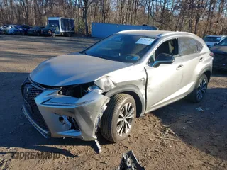2021 Lexus NX with VIN JTJSARDZ9M2250461, listed as a IAAI auction lot 41315467 with 72,578 mi miles. Bid and sale history available at carsss.com. Image 2.