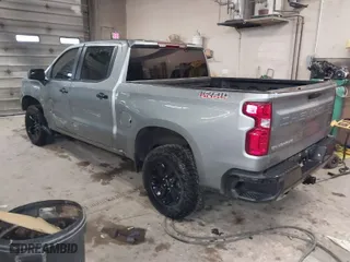 2024 Chevrolet Silverado 1500 LT Trail Boss with VIN 3GCUDFED9RG416593, listed as a IAAI auction lot 41896750 with 7,375 mi miles. Bid and sale history available at carsss.com. Image 3.