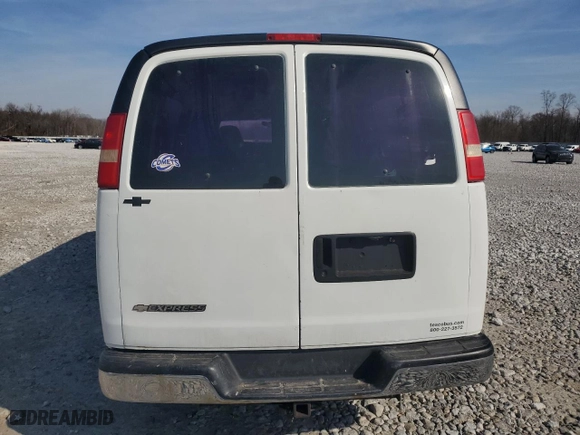 2007 Chevrolet Express Passenger with VIN 1GAHG39UX71122058, listed as a Copart auction lot 49038775 with 190,918 mi miles and Salvage Title. Bid and sale history available at carsss.com. Image 6.