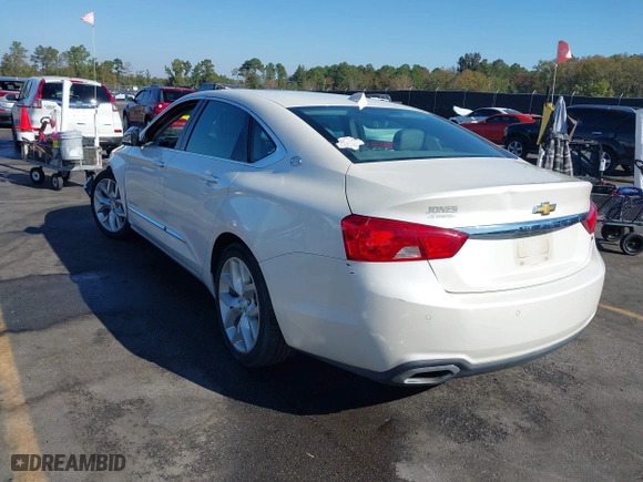 2014 Chevrolet Impala LTZ with VIN 2G1155S32E9206212, listed as a IAAI auction lot 40686005 with 76,750 mi miles. Bid and sale history available at carsss.com. Image 3.