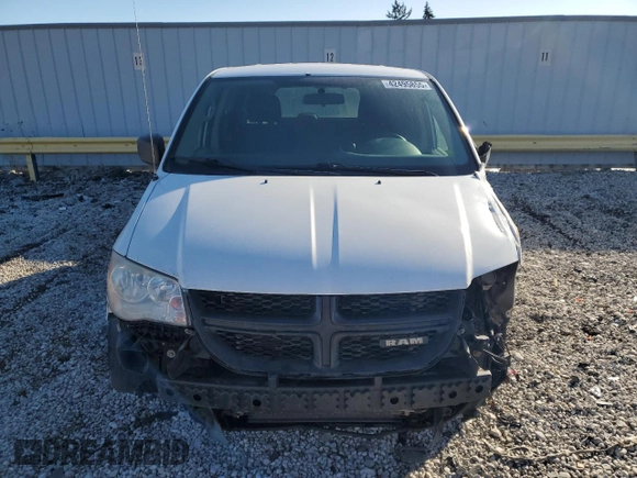 2014 Ram Cargo Van Tradesman with VIN 2C4JRGAG5ER373059, listed as a Copart auction lot 42495855 with 207,105 mi miles and Non Repairable. Bid and sale history available at carsss.com. Image 5.