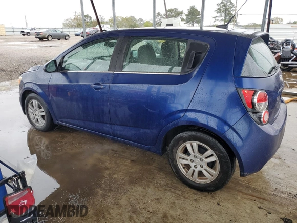 2014 Chevrolet Sonic LT with VIN 1G1JC6SBXE4185129, listed as a Copart auction lot 50242585 with 90,905 mi miles and Clean Title. Bid and sale history available at carsss.com. Image 2.