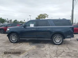 2024 Ford Expedition Max Limited with VIN 1FMJK1K81REA64485, listed as a IAAI auction lot 41657071 with 8,722 mi miles and . Bid and sale history available at DreamBid. Image 15.