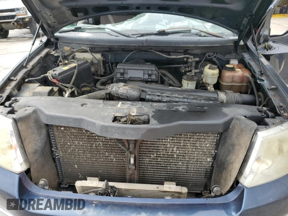 2005 Ford F-150 XLT with VIN 1FTPX145X5FA92244, listed as a Copart auction lot 61569865 with 184,219 mi miles and Salvage title. Bid and sale history available at DreamBid. Image 11.