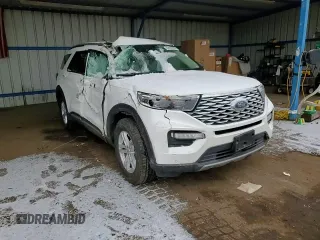 2020 Ford Explorer Platinum with VIN 1FM5K8HC8LGA91359, listed as a Copart auction lot 45890335 with 0 mi miles and Salvage Title. Bid and sale history available at carsss.com. Image 12.