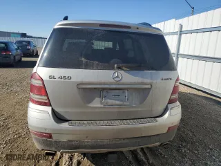 2008 Mercedes-Benz GL-Class 4.6L with VIN 4JGBF71E58A432837, listed as a Copart auction lot 53854885 with 415,230 mi miles and Salvage Title. Bid and sale history available at carsss.com. Image 6.