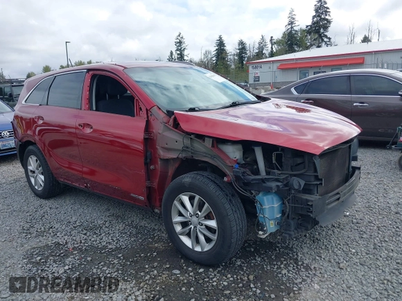 2016 Kia Sorento LX with VIN 5XYPGDA59GG180661, listed as a IAAI auction lot 42068449 with 158,463 mi miles. Bid and sale history available at carsss.com. Image 6.