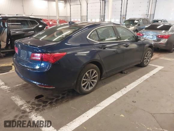 2020 Acura TLX w/Technology Pkg with VIN 19UUB1F58LA001692, listed as a IAAI auction lot 41562503 with 70,664 mi miles. Bid and sale history available at carsss.com. Image 4.