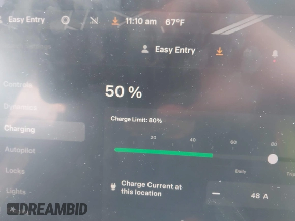 2023 Tesla Model Y Long Range with VIN 7SAYGDEE7PF673988, listed as a IAAI auction lot 41057651 with 29,683 mi miles and . Bid and sale history available at DreamBid. Image 16.