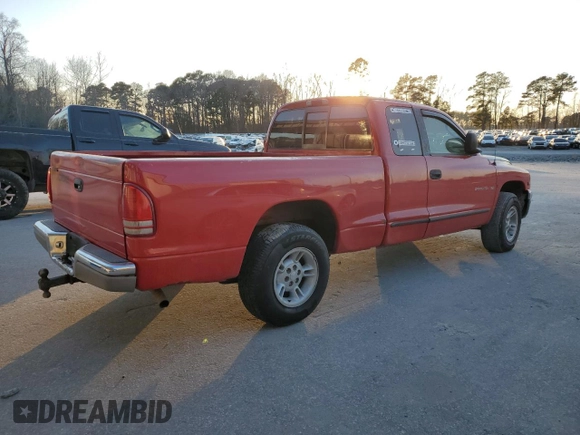 2000 Dodge Dakota Sport with VIN 1B7GL22N5YS524111, listed as a Copart auction lot 46151735 with 516,925 mi miles and Salvage Title. Bid and sale history available at carsss.com. Image 3.