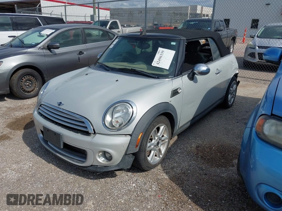 2011 MINI Convertible с VIN WMWZN3C56BT133717, выставлен на аукционе IAAI как лот 42496339 с пробегом 86 352 миль миль и . История ставок и продаж доступна на DreamBid. Изображение 2.