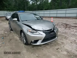 2014 Lexus IS 250 with VIN JTHBF1D25E5004997, listed as a Copart auction lot 57609535 with 100,597 mi miles and Salvage title. Bid and sale history available at DreamBid. Image 13.