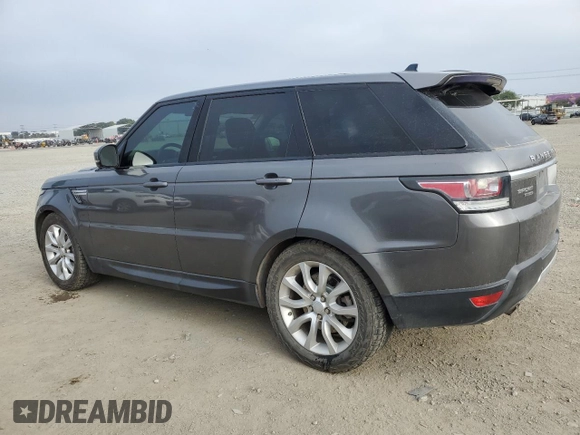 2016 Land Rover Range Rover Sport V6 Diesel HSE with VIN SALWR2KF5GA648329, listed as a Copart auction lot 52997065 with 182,481 mi miles and Clean Title. Bid and sale history available at carsss.com. Image 2.