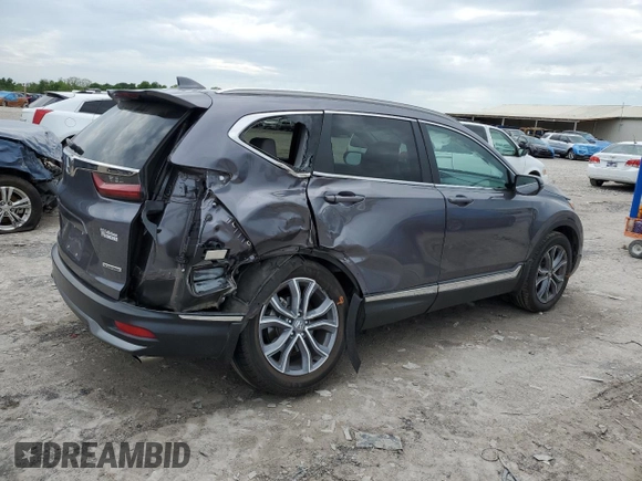 2020 Honda CR-V Touring z VIN 7FARW1H97LE009965, wystawiony jako Copart lot #55317275 z przebiegiem 47 369 mil mil oraz Szkoda całkowita • Salvage title. Historia ofert i sprzedaży dostępna na DreamBid. Obrazek 3.