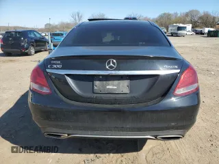 2016 Mercedes-Benz C 300 Luxury with VIN 55SWF4KB0GU105811, listed as a Copart auction lot 50786015 with 121,280 mi miles and Salvage Title. Bid and sale history available at carsss.com. Image 6.