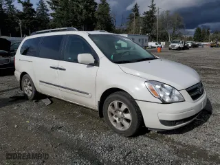2007 Hyundai Entourage GLS with VIN KNDMC233576034307, listed as a Copart auction lot 45955815 with 95,854 mi miles and Salvage Title. Bid and sale history available at carsss.com. Image 4.