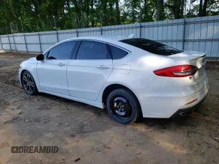 2020 Ford Fusion Titanium with VIN 3FA6P0D96LR152910, listed as a Copart auction lot 55389355 with 105,690 mi miles and Salvage title. Bid and sale history available at DreamBid. Image 2.