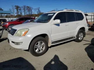 2004 Lexus GX 470 with VIN JTJBT20X440049424, listed as a Copart auction lot 83840784 with 251,606 mi miles and Salvage Title. Bid and sale history available at carsss.com. Image 1.