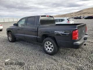 2006 Dodge Dakota SLT with VIN 1D7HW48NX6S665497, listed as a Copart auction lot 47468295 with 215,427 mi miles and Salvage Title. Bid and sale history available at carsss.com. Image 2.
