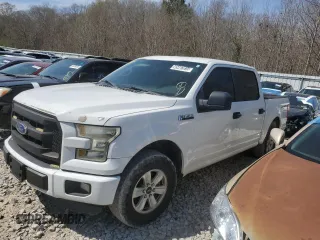 2015 Ford F-150 XLT with VIN 1FTEW1C83FFC26776, listed as a Copart auction lot 45487015 with 204,970 mi miles and Clean Title. Bid and sale history available at carsss.com. Image 1.