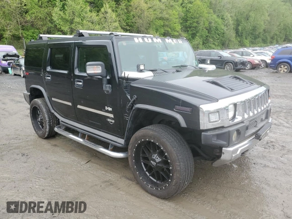 2006 Hummer H2 z VIN 5GRGN23U66H117438, wystawiony jako Copart lot #55833845 z przebiegiem 182 015 mil mil oraz Szkody całkowita. Historia ofert i sprzedaży dostępna na DreamBid. Obrazek 4.