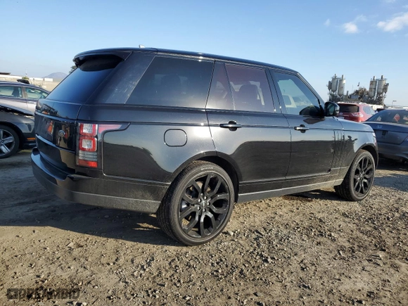 2015 Land Rover Range Rover HSE with VIN SALGS2VF3FA214459, listed as a Copart auction lot 42162705 with NaN miles and Salvage Title. Bid and sale history available at carsss.com. Image 3.